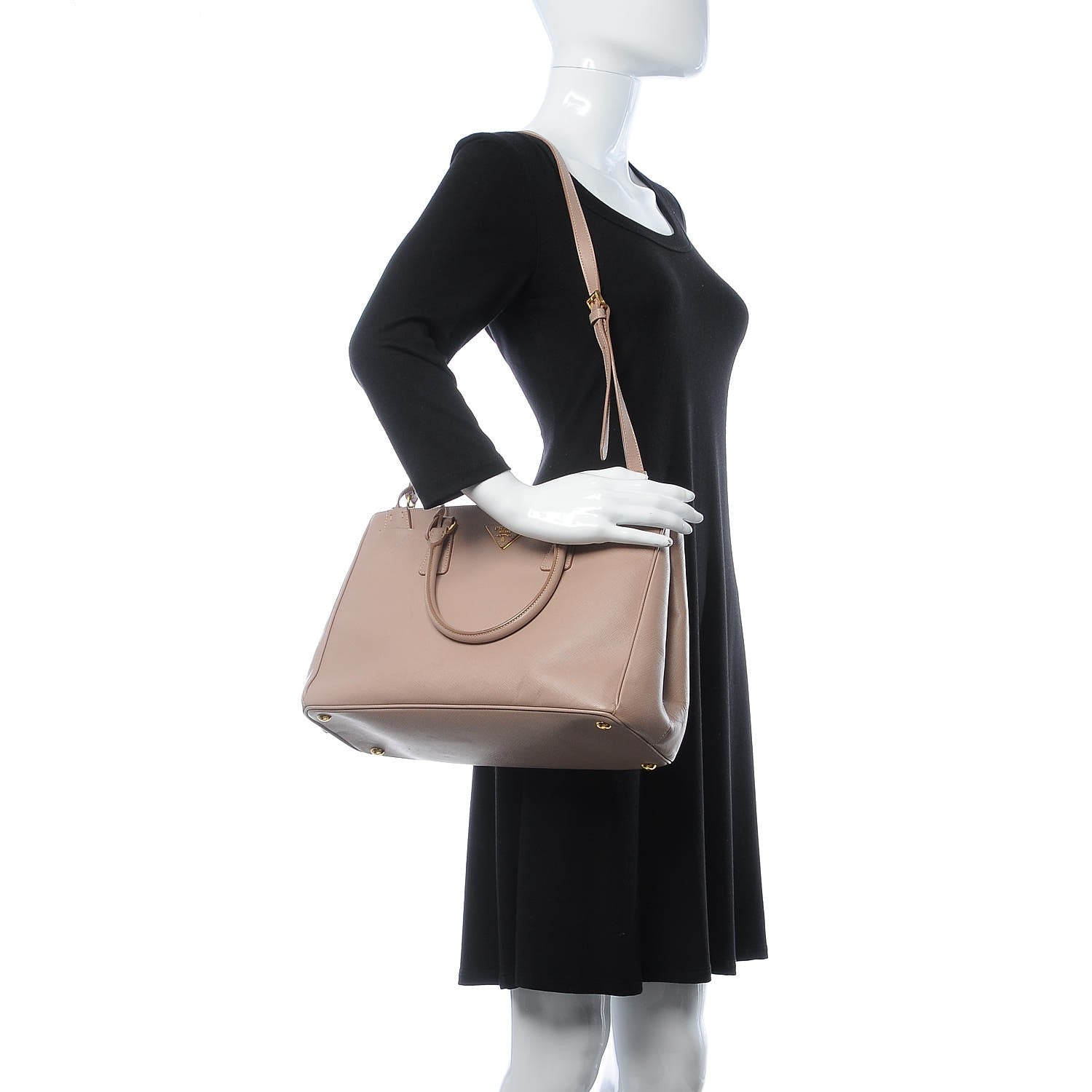 Prada Saffiano Medium Galleria Double Zip Tote Cammeo 2 of 13