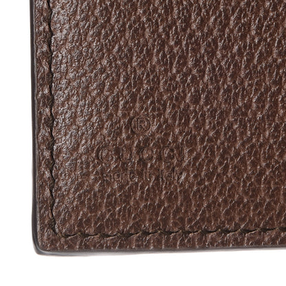 Gucci GG Supreme Monogram Web Ophidia French Flap Wallet Beige New Acero 6 of 8