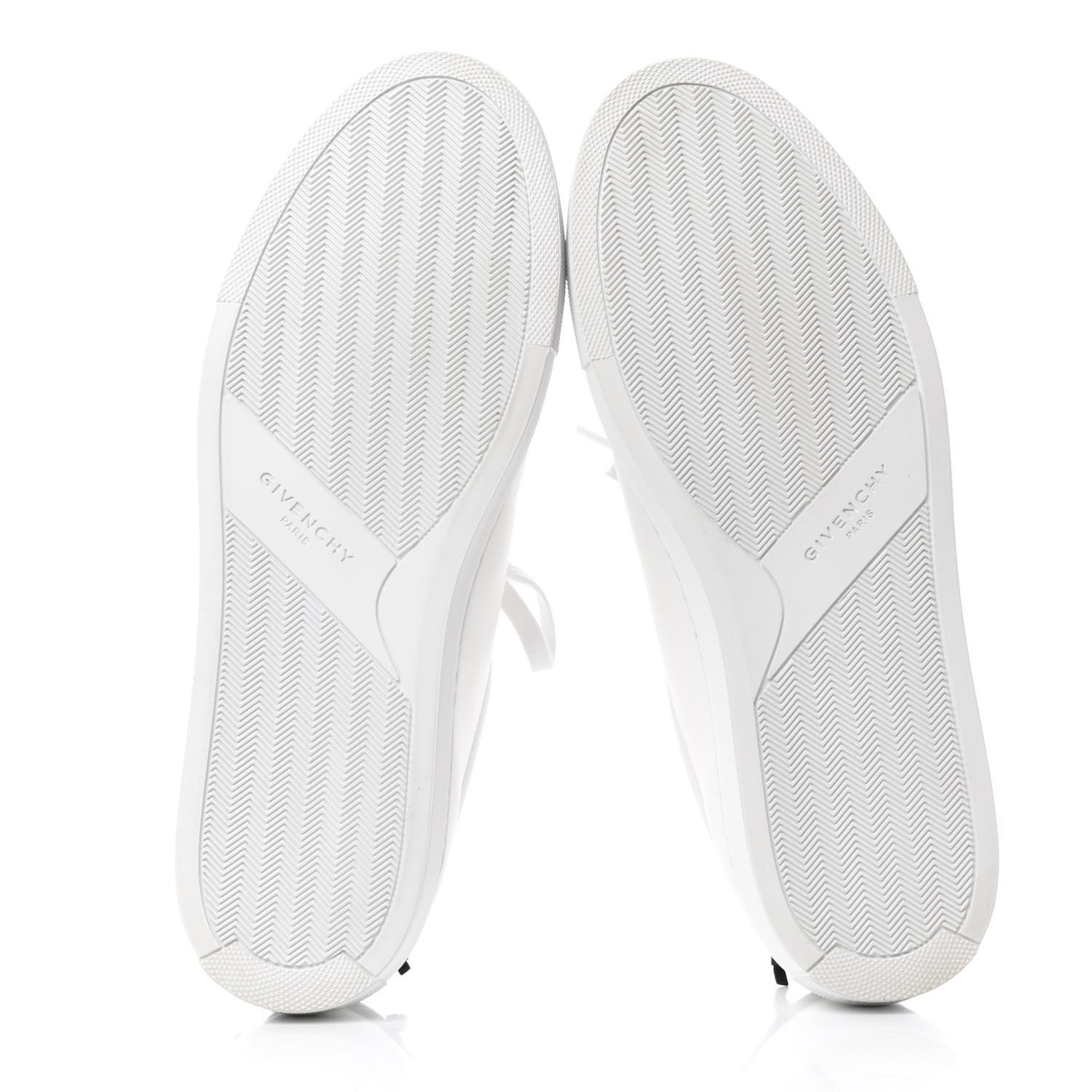 Givenchy Calfskin Perforated Womens Urban Street Sneakers 41 White Black 6 of 12