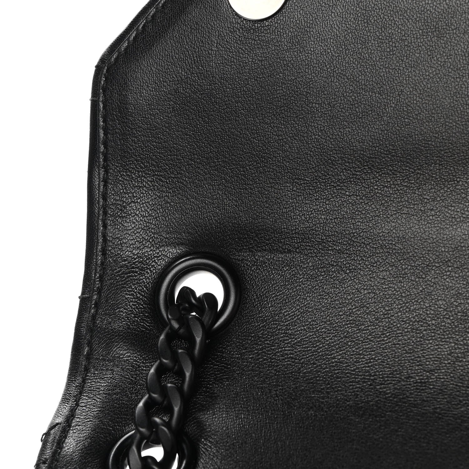 Prada Nappa Triangle Stitched Large Spectrum Bag Black 12 of 14