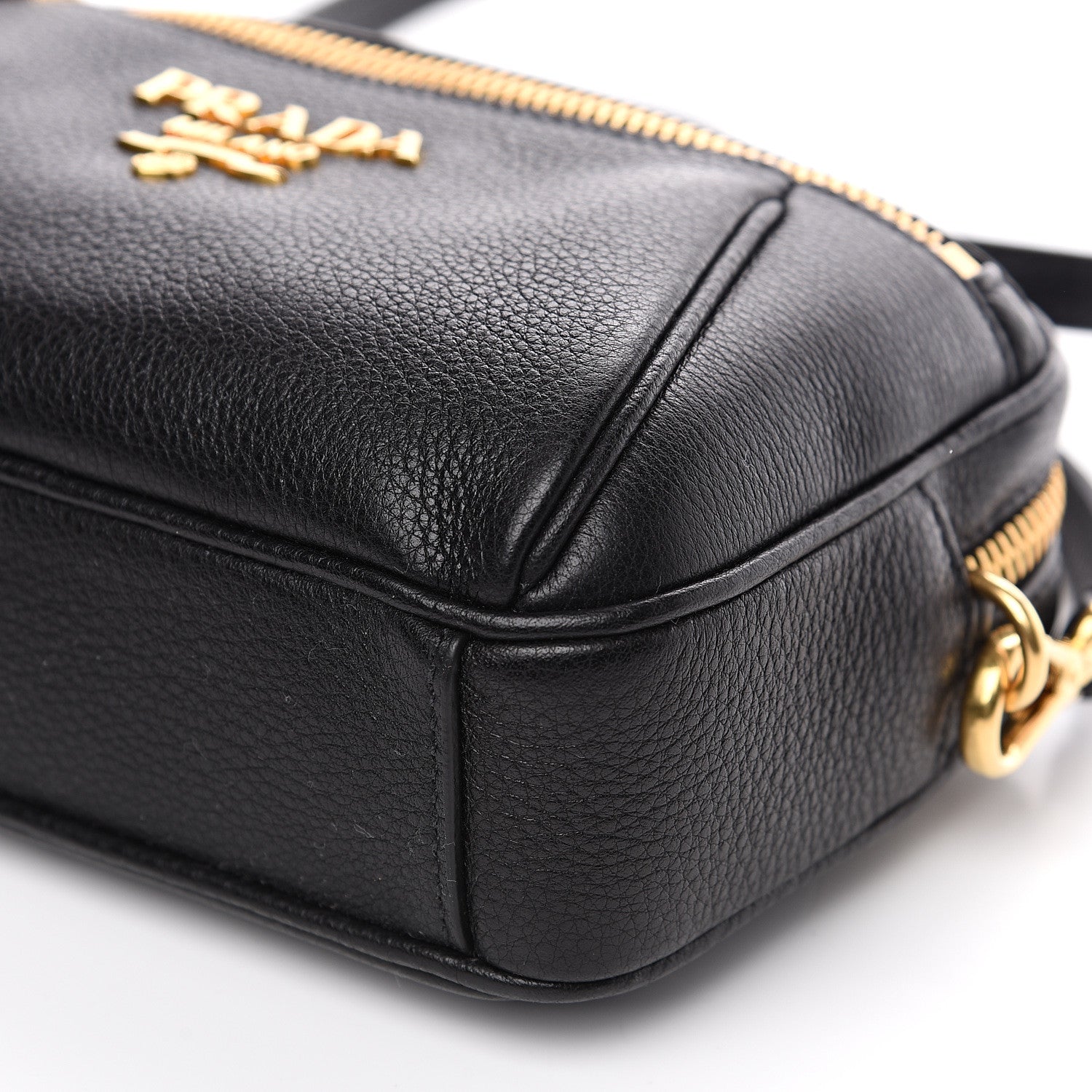 Prada Vitello Daino Belt Bag Black 8 of 8