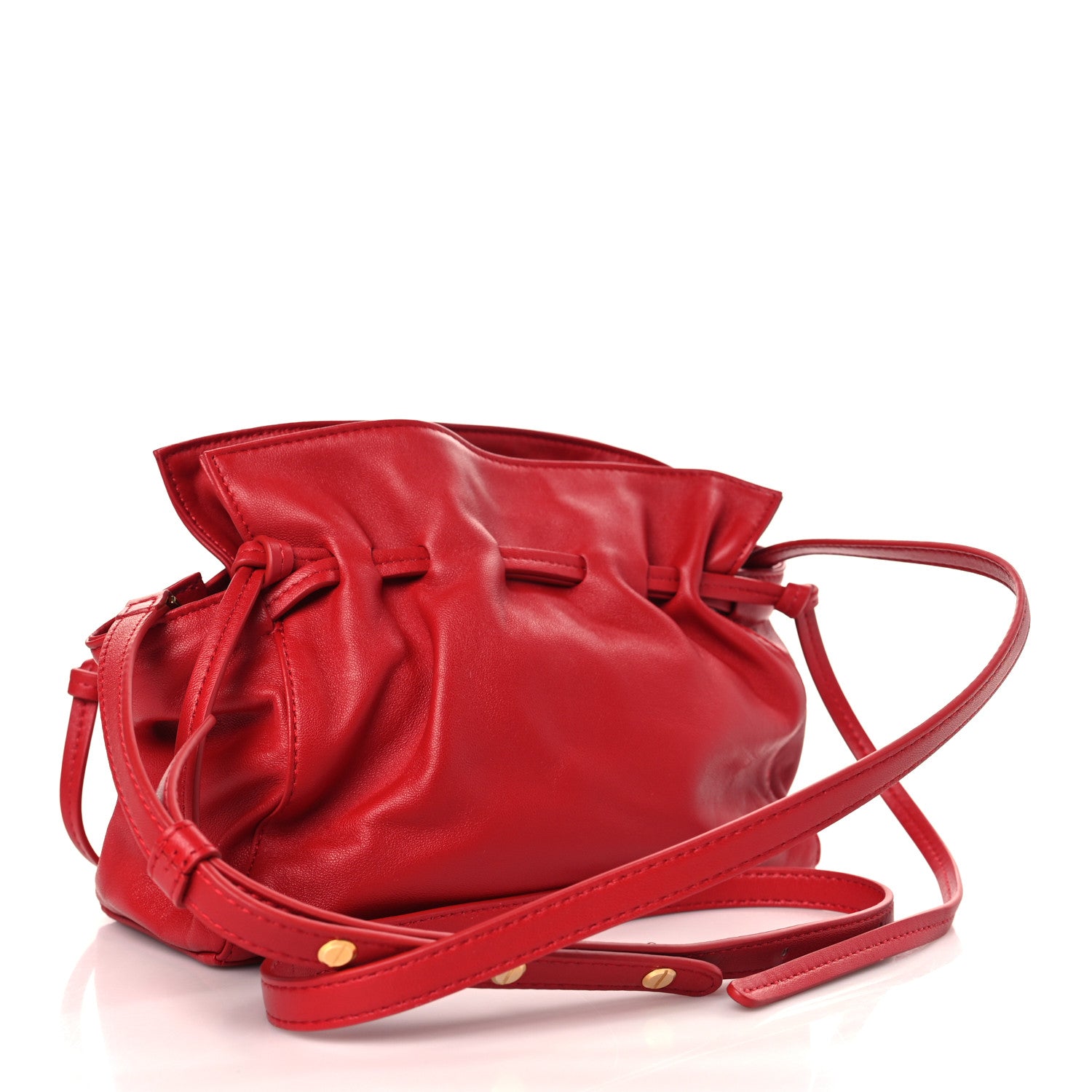 Mansur Gavriel Lambskin Protea Bag Flamma 3 of 8