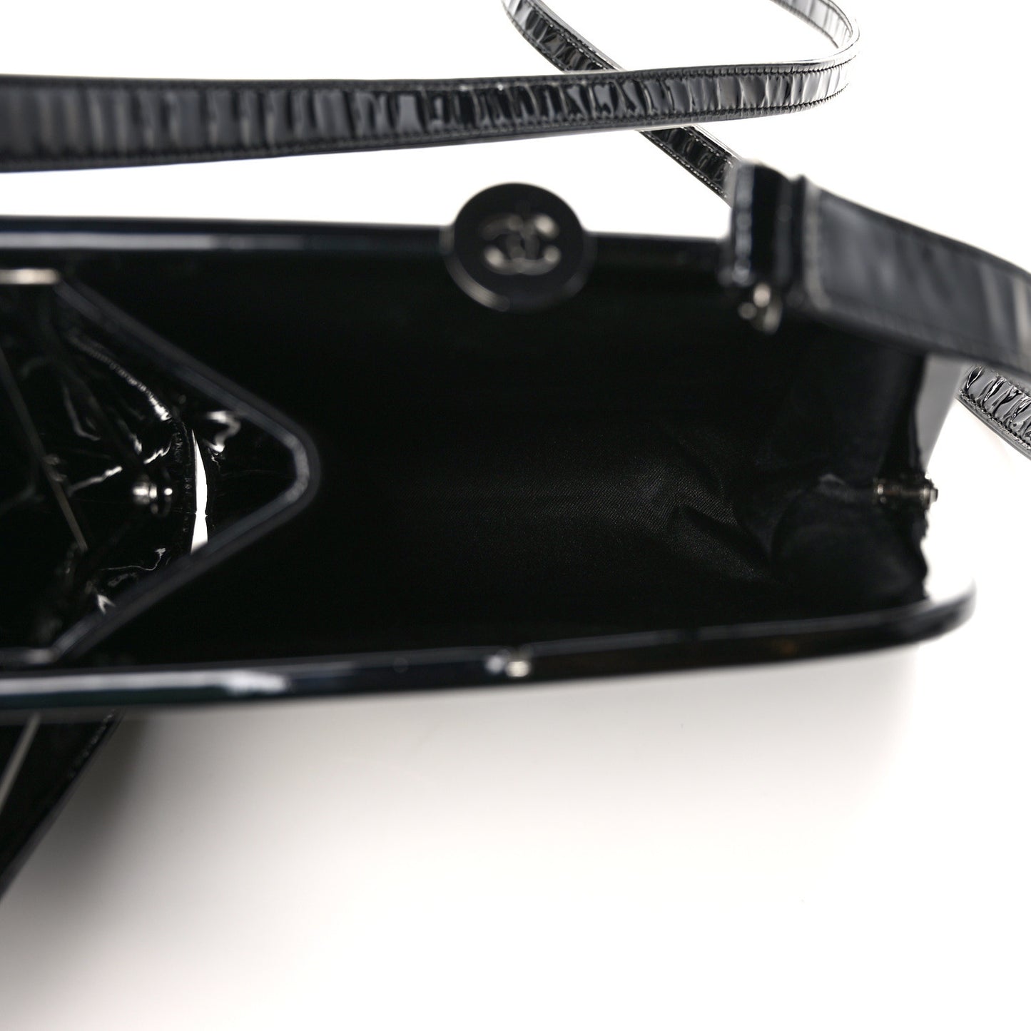 Patent Split Frame Bag Black