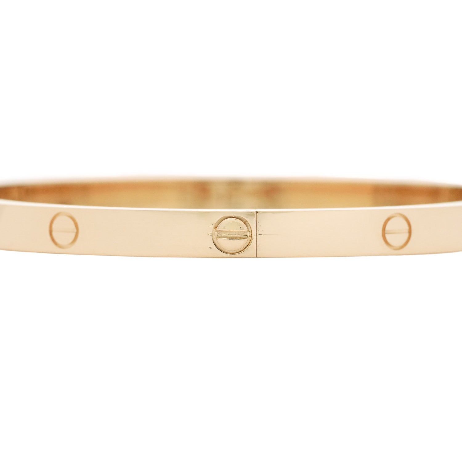 Cartier 18K Yellow Gold Small LOVE Bracelet 16 4 of 8