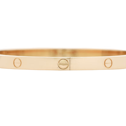 Cartier 18K Yellow Gold Small LOVE Bracelet 16 4 of 8