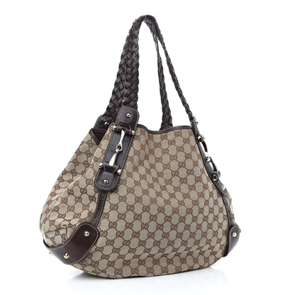 Gucci Monogram Medium Pelham Shoulder Bag Dark Brown 3 of 11