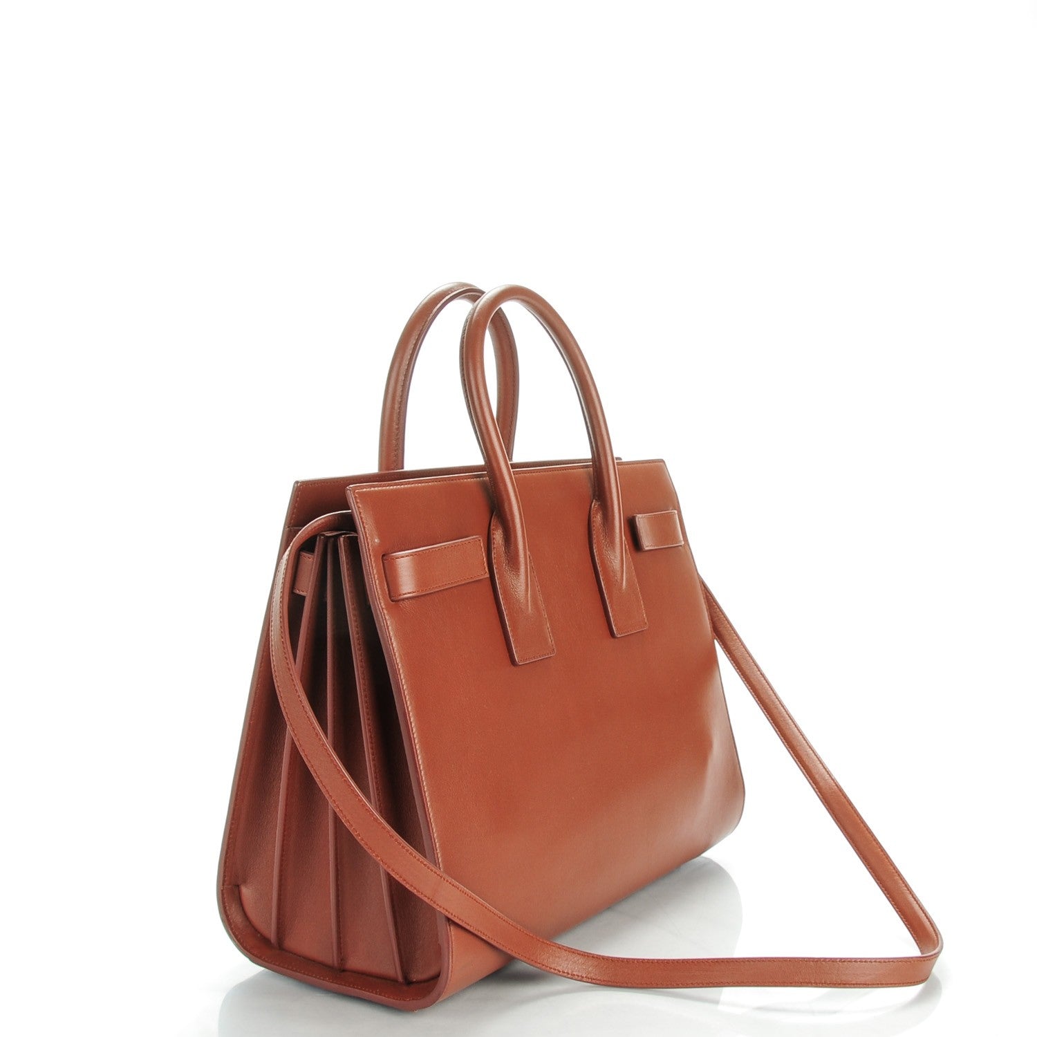 Saint Laurent Calfskin Small Sac De Jour Cotto 3 of 7
