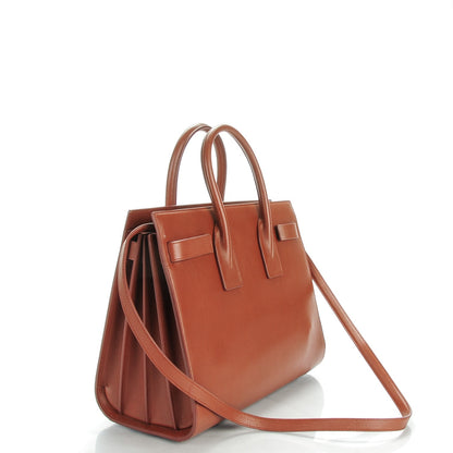 Saint Laurent Calfskin Small Sac De Jour Cotto 3 of 7