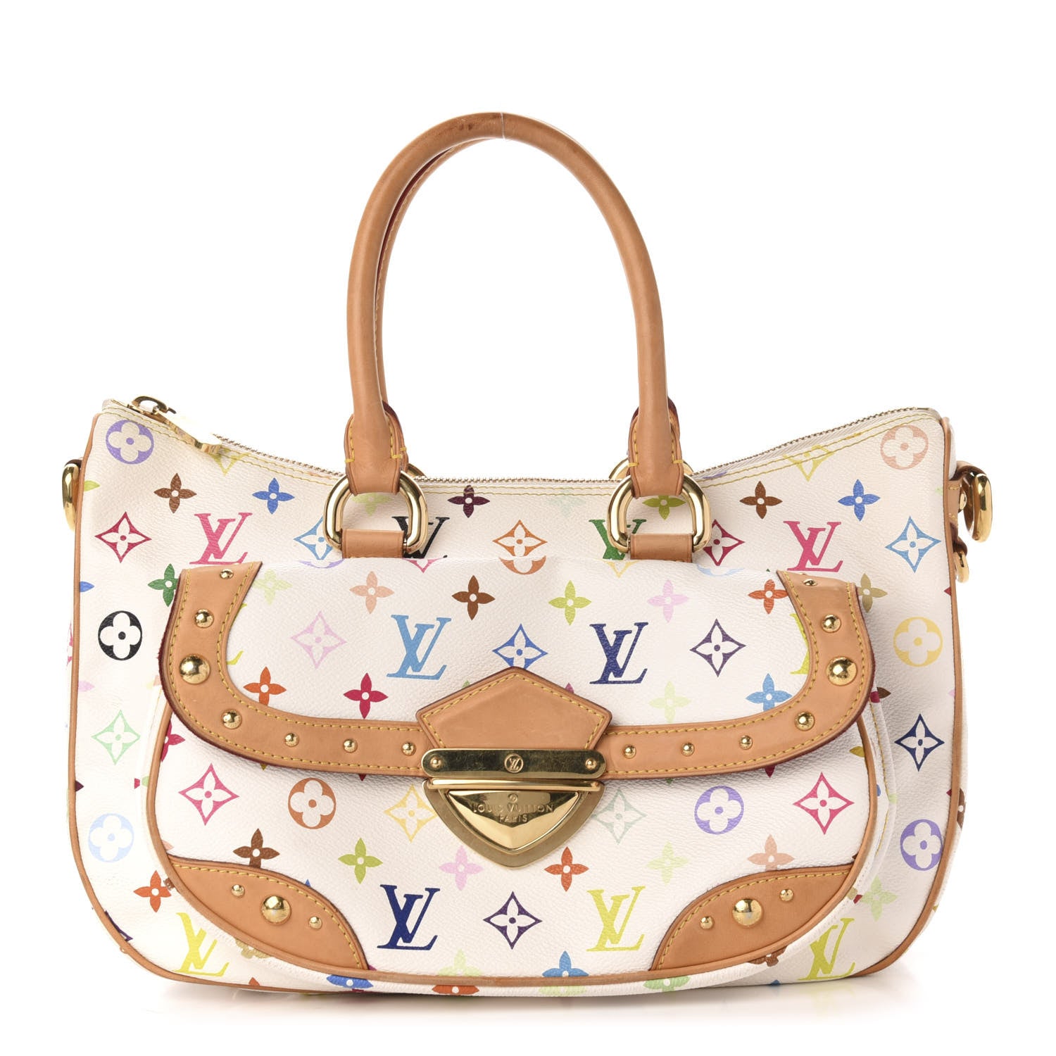 Louis Vuitton Monogram Multicolor Rita White 1 of 12