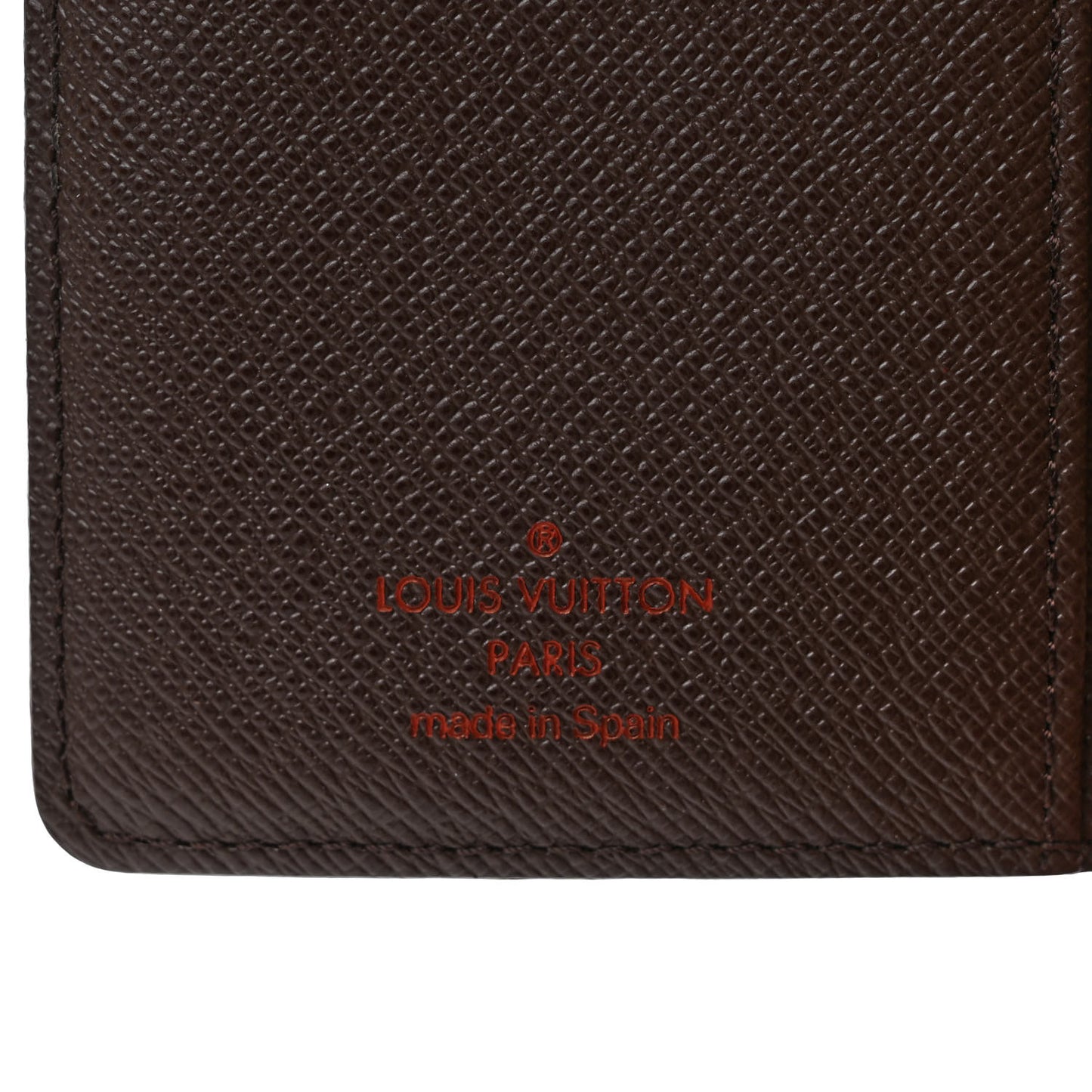 Damier Ebene Small Ring Agenda Cover