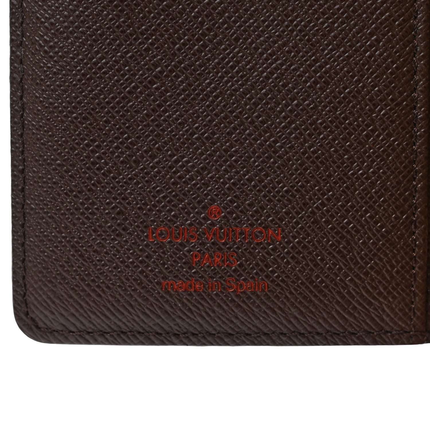Louis Vuitton Damier Ebene Small Ring Agenda Cover 6 of 6