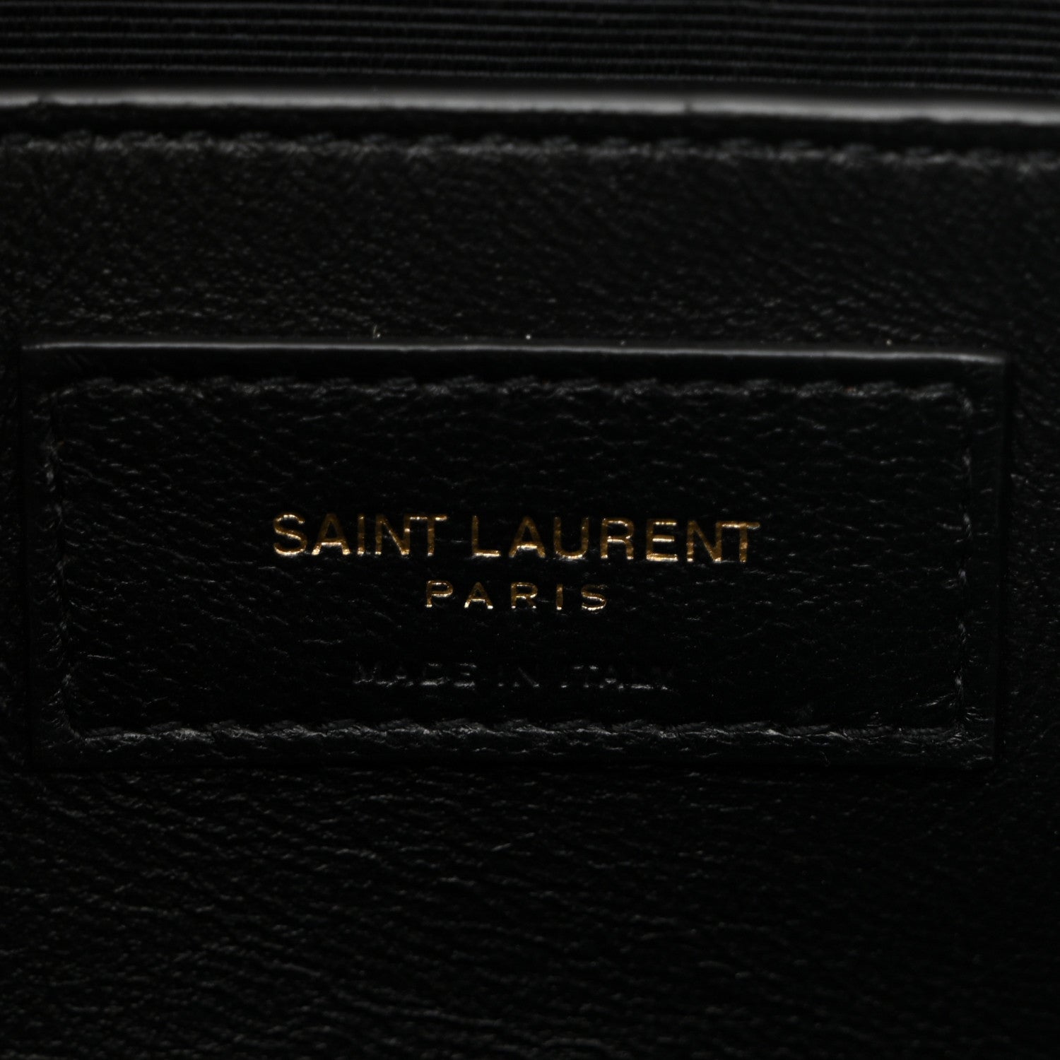 Saint Laurent Grain De Poudre Medium Classic Monogram Kate Satchel Black 6 of 12