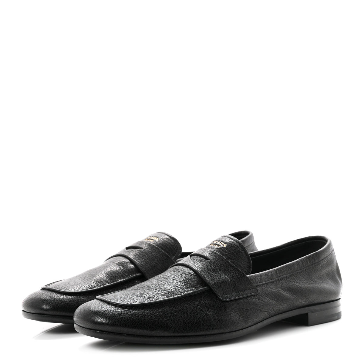 Goatskin Calzature Uomo Mens Loafers 8 Black