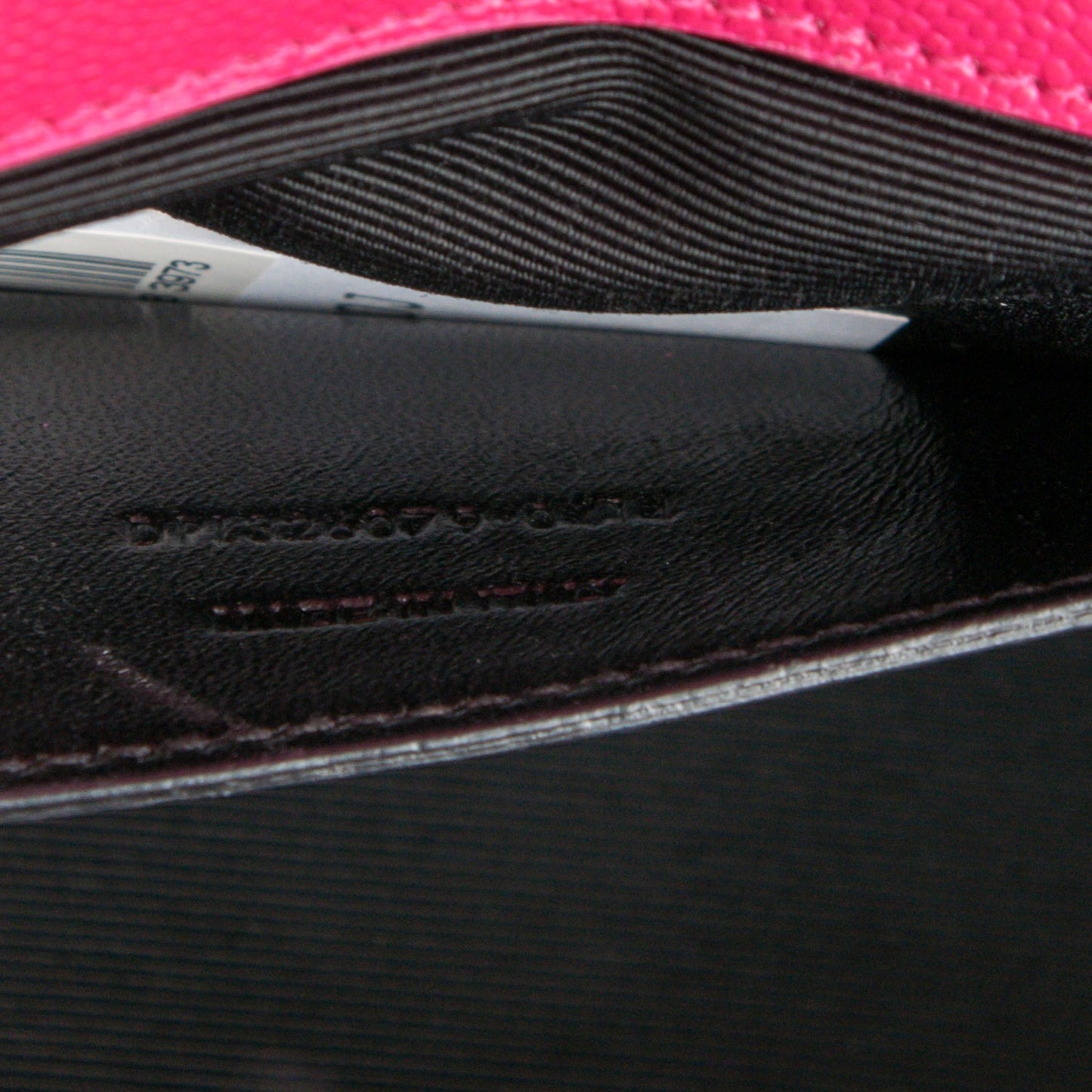 Grain De Poudre Classic Monogram Clutch Bubblegum
