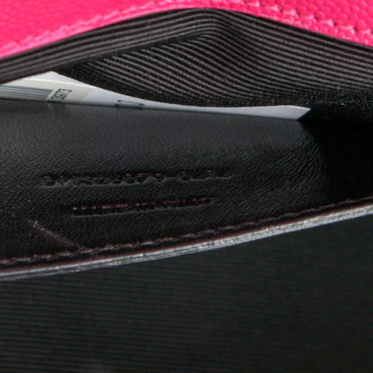 Saint Laurent Grain De Poudre Classic Monogram Clutch Bubblegum 7 of 7