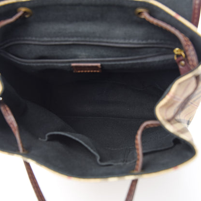 Burberry Haymarket Check Backpack 5 of 11