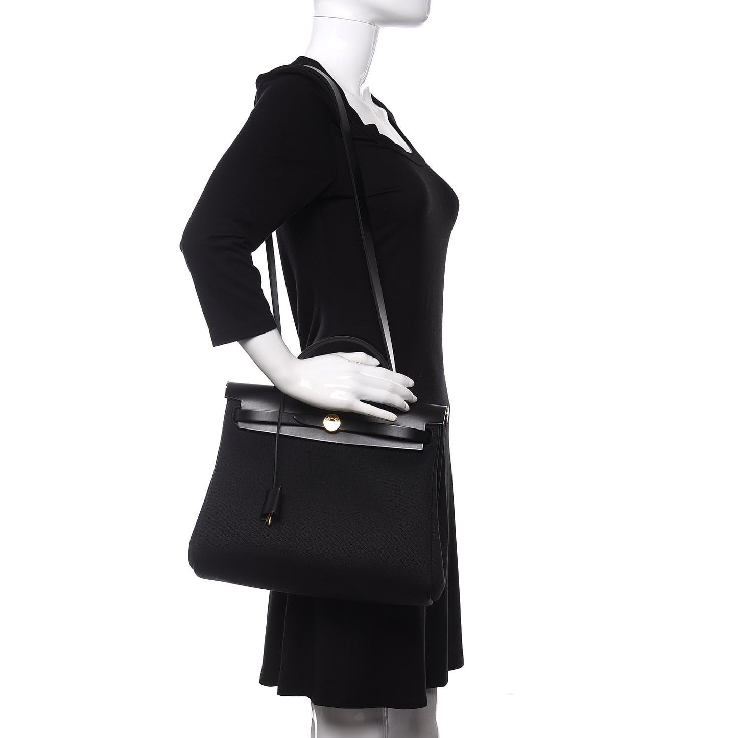 Military Toile Vache Hunter Herbag Zip PM 31 Black