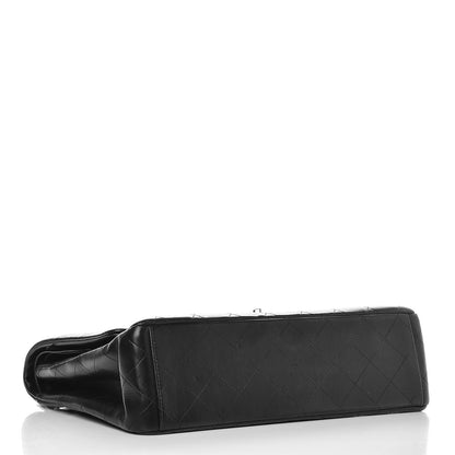 Chanel Lambskin Quilted Maxi Double Flap Black 5 of 14