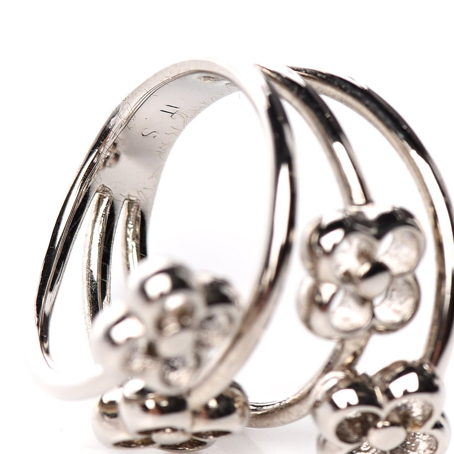 Flower Full Ring S Silver
