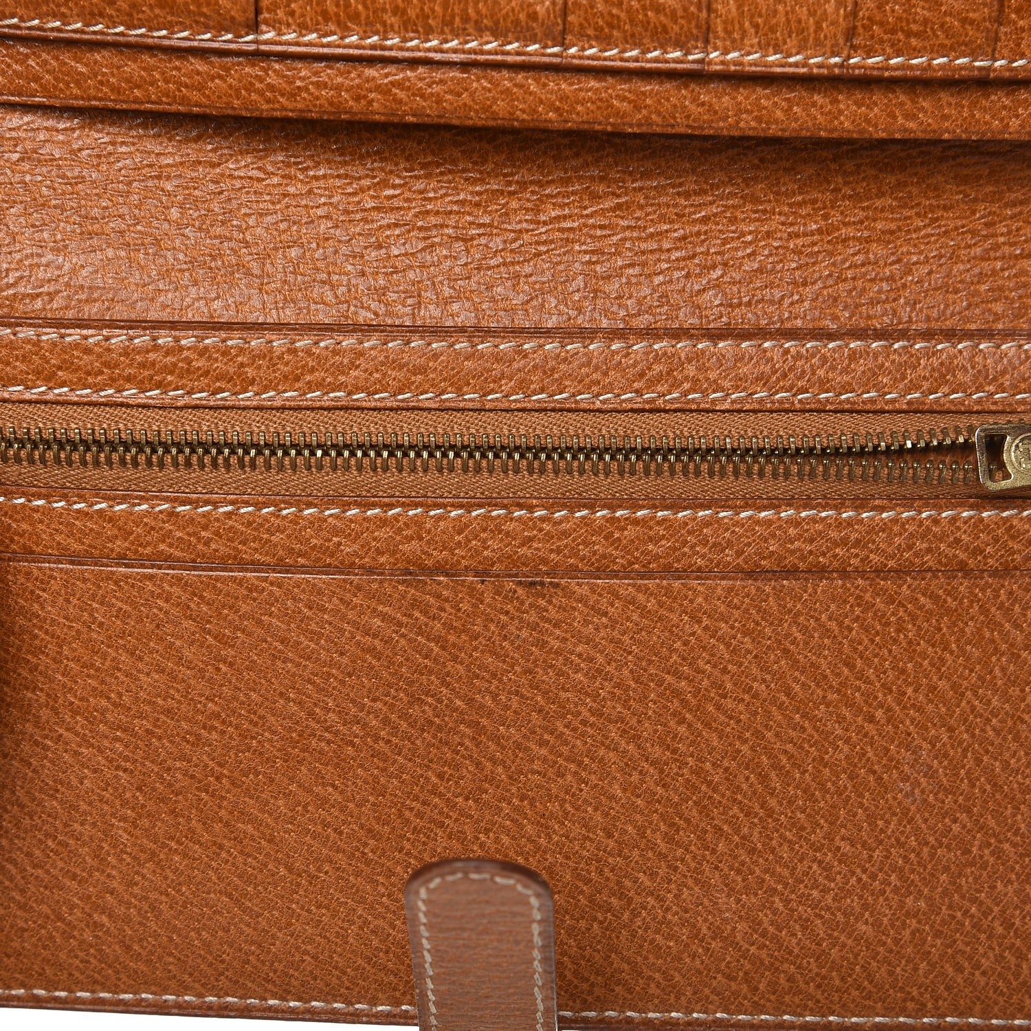 Hermes Peau Porc Cadena Wallet Whisky 11 of 12