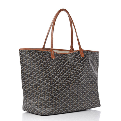 Goyard Goyardine Saint Louis GM Black Gold 3 of 15