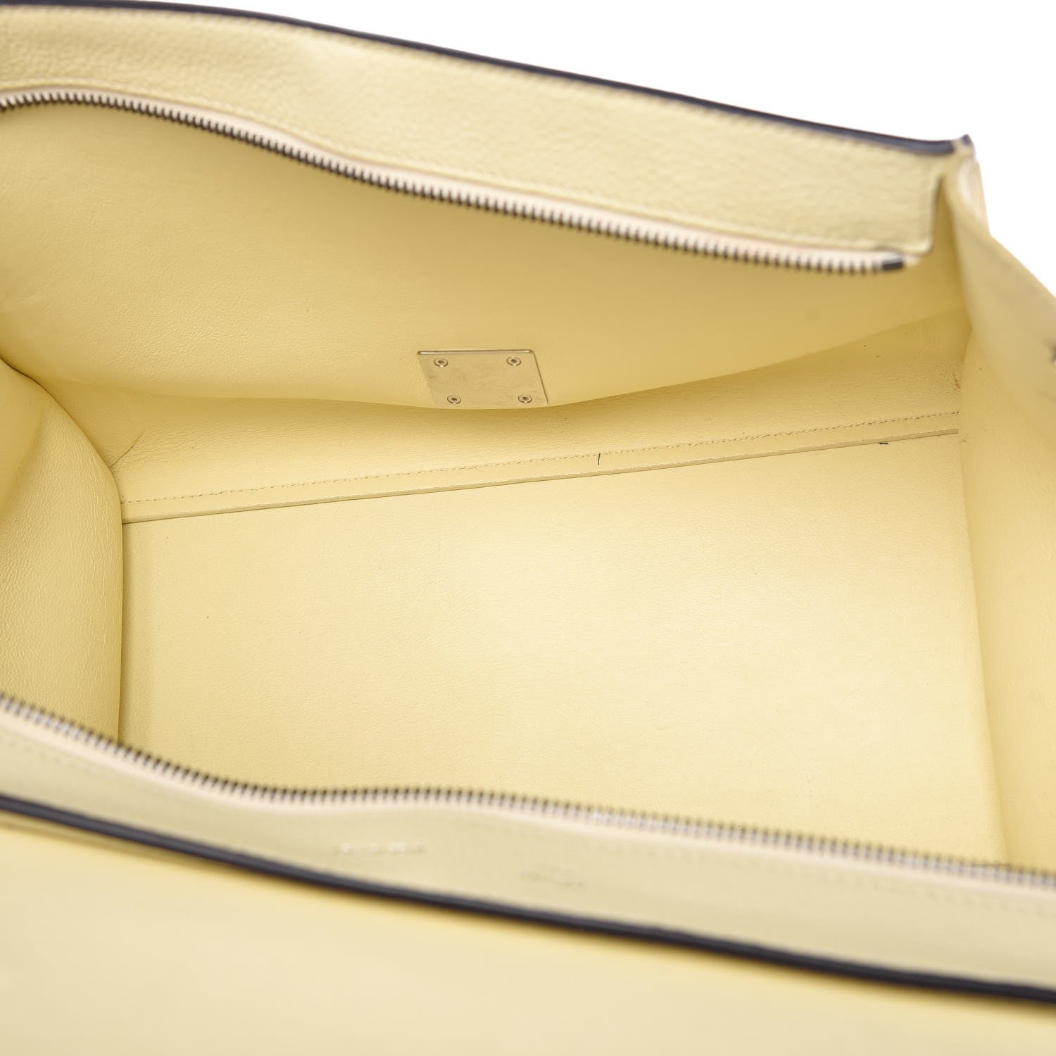 Celine Drummed Calfskin Suede Medium Trapeze Butter 13 of 24