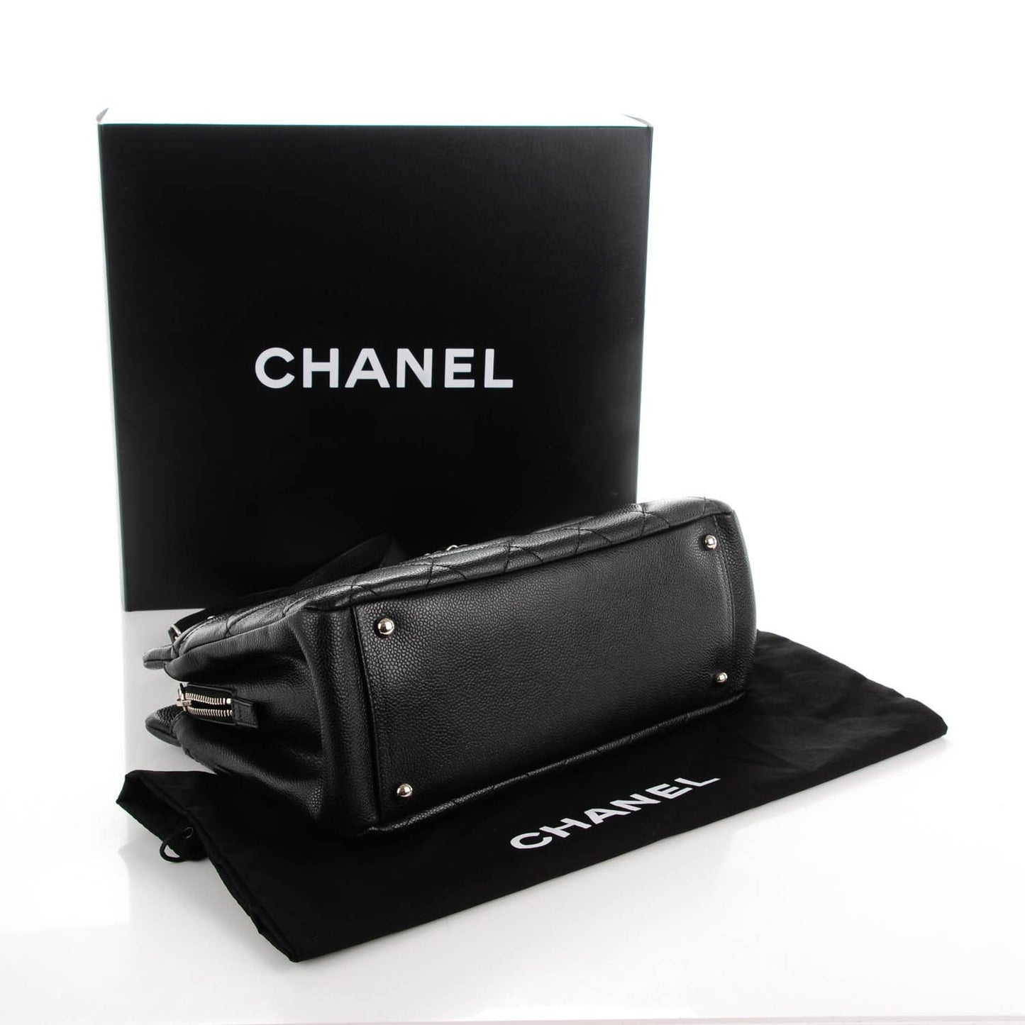 Caviar CC Timeless Tote Black