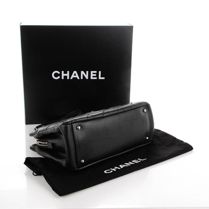 Chanel Caviar CC Timeless Tote Black 4 of 7