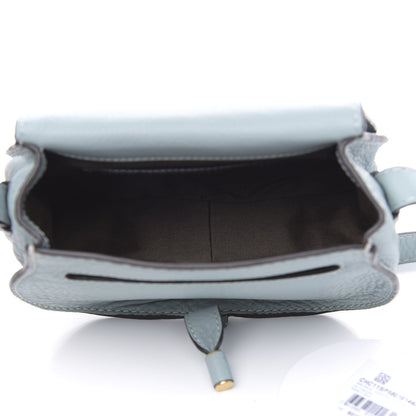 Chloe Calfskin Mini Marcie Round Crossbody Bag Faded Blue 5 of 9