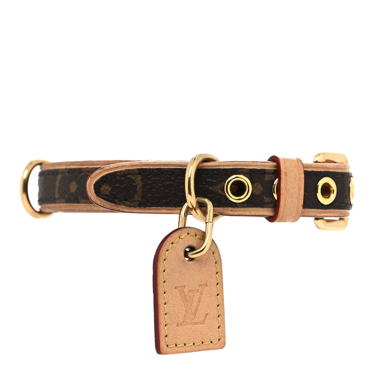 Louis Vuitton Monogram Dog Collar PM 1 of 4