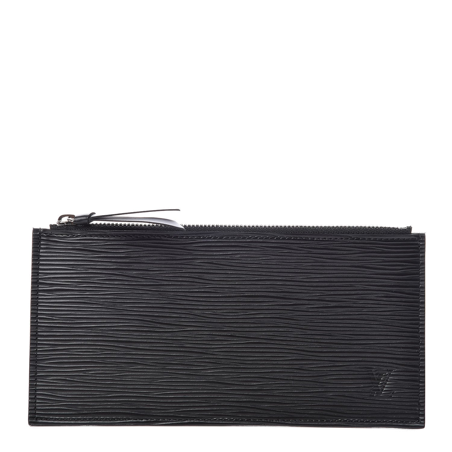 Louis Vuitton Epi Felicie Chain Wallet Zippered Insert Black 1 of 6