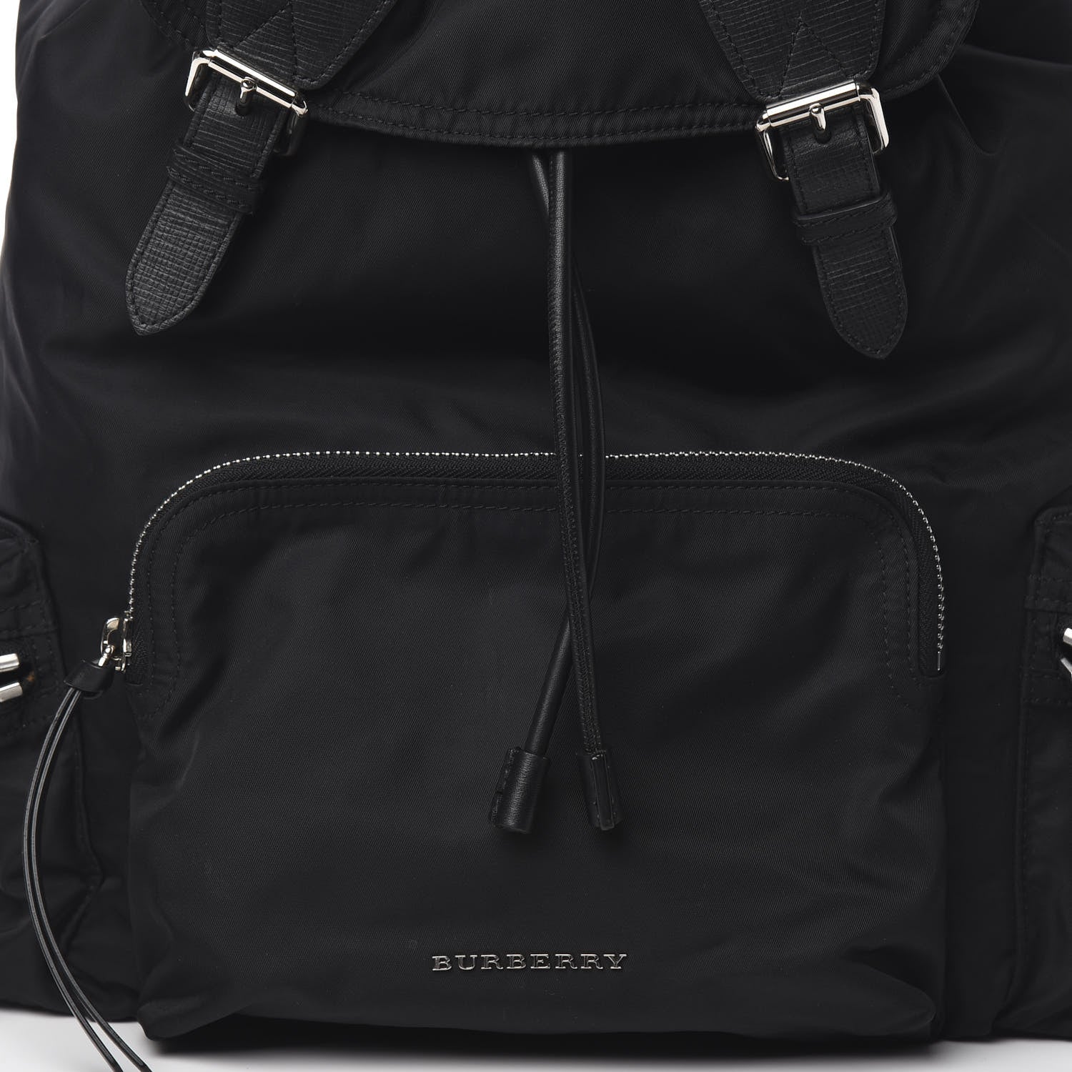 Burberry Technical Nylon Large Rucksack Backpack Black 9 of 9