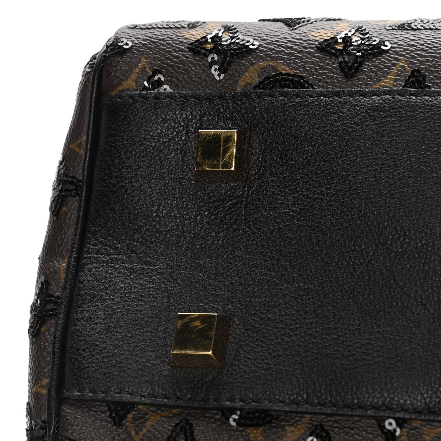 Monogram Sequins Eclipse Speedy 28 Black