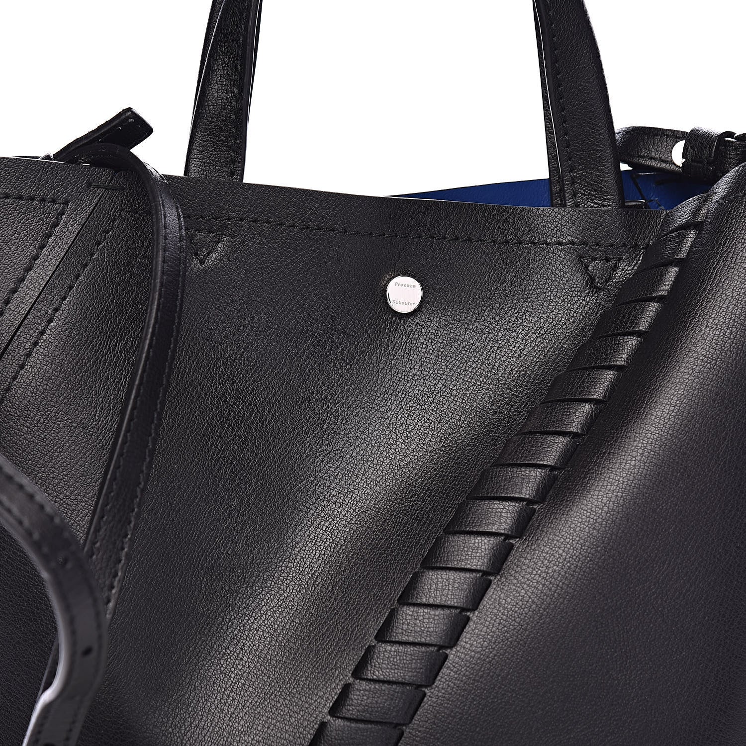 Proenza Schouler Calfskin Hex Tote Black 9 of 9