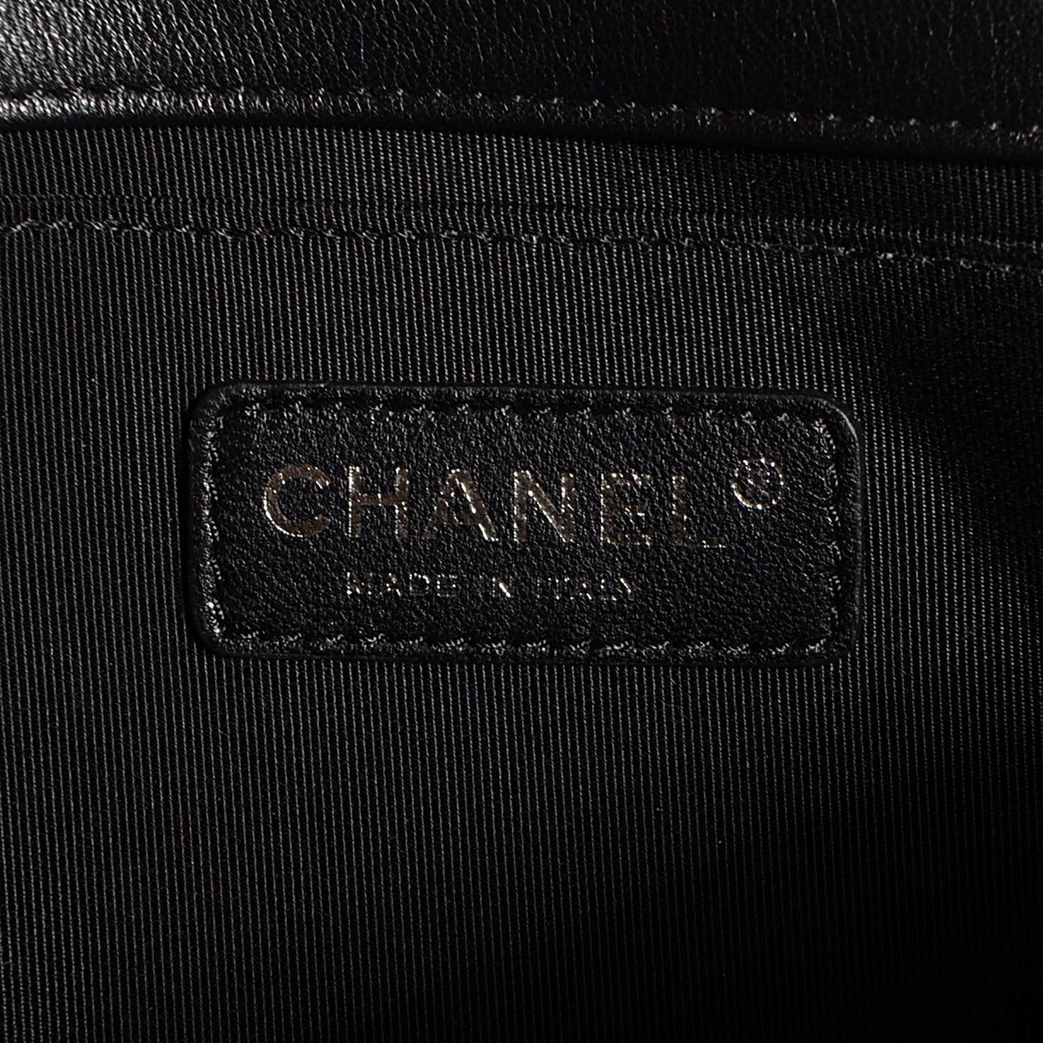 Chanel Calfskin Quilted Medium Boy Flap Black 7 of 9