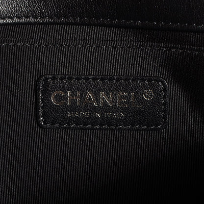 Chanel Calfskin Quilted Medium Boy Flap Black 7 of 9