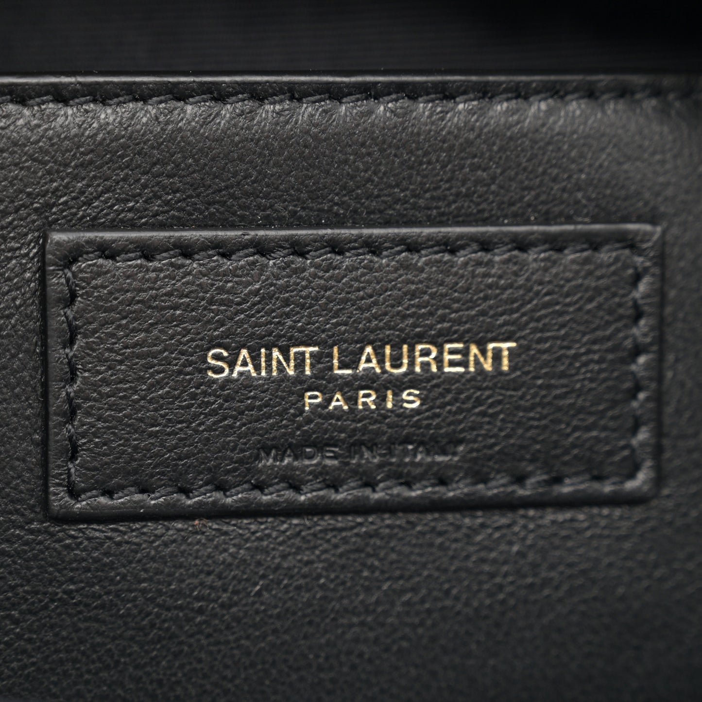 Lambskin Matelasse Monogram Small Jamie 4.3 Black
