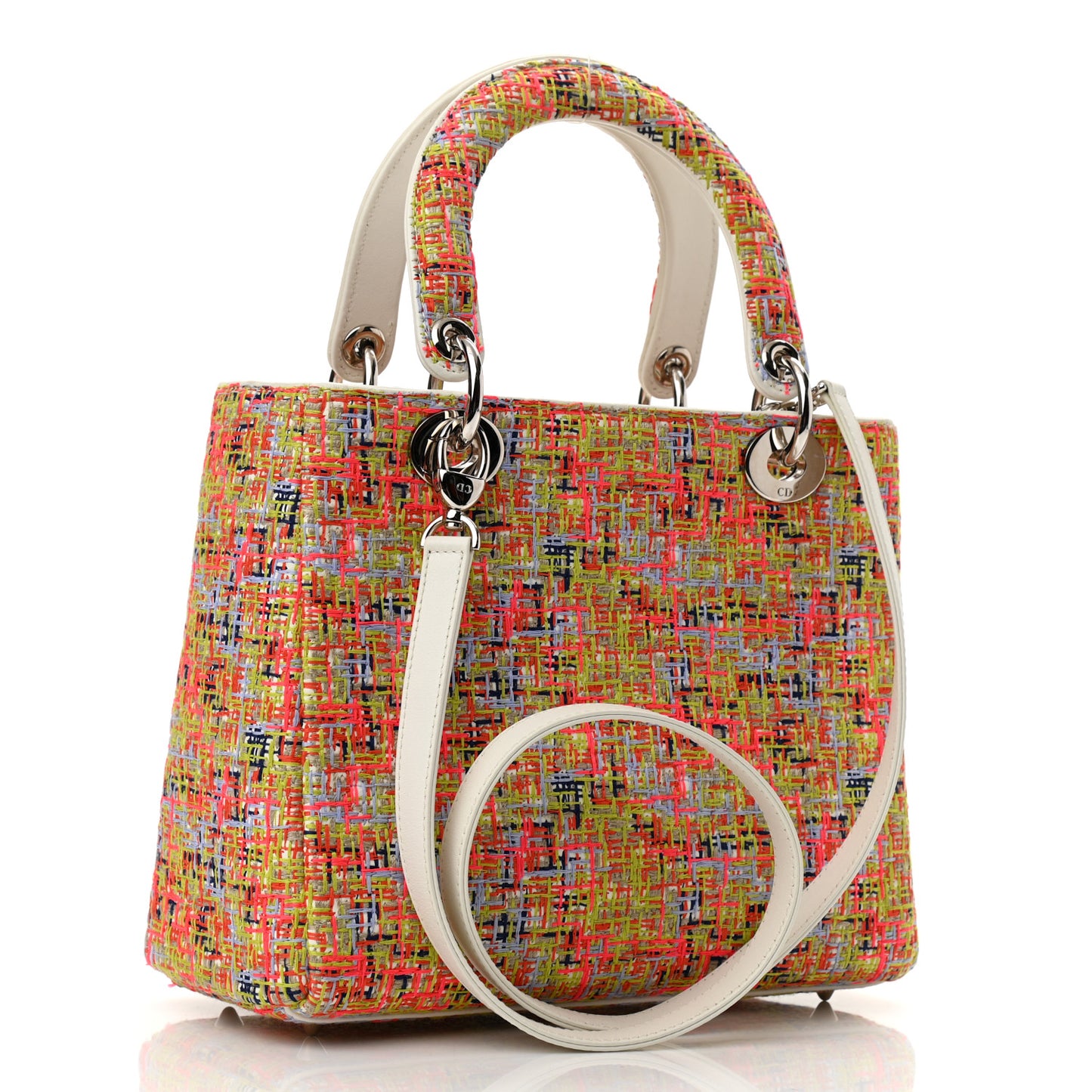 Tweed Medium Lady Dior Multicolor