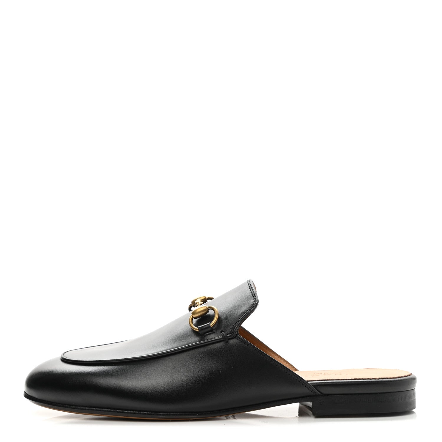 Gucci Calfskin Womens Princetown Slippers 36 Black 1 of 9