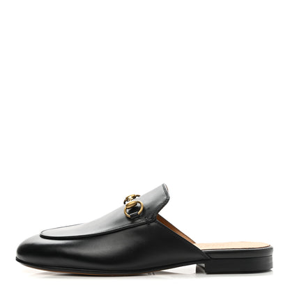 Gucci Calfskin Womens Princetown Slippers 36 Black 1 of 9