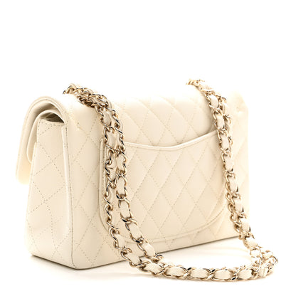 Chanel Caviar Quilted Small Double Flap White 3 of 11
