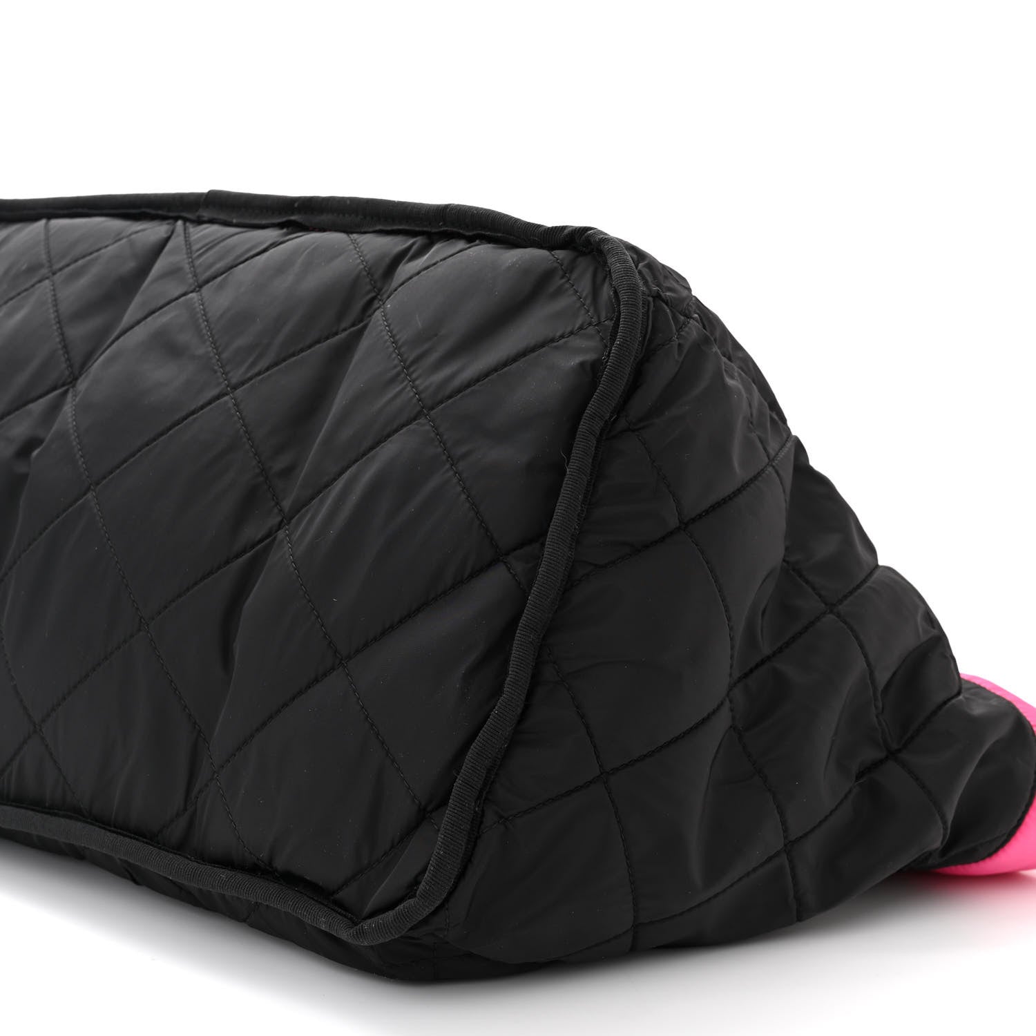 Prada Tessuto Nylon Bomber Tote Fuxia 17 of 19