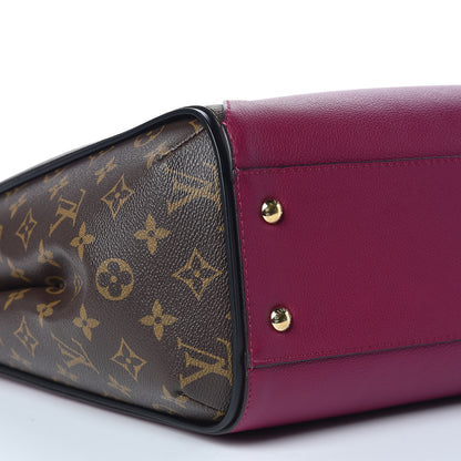 Louis Vuitton Calfskin Monogram Kimono Tote Aurore 7 of 9