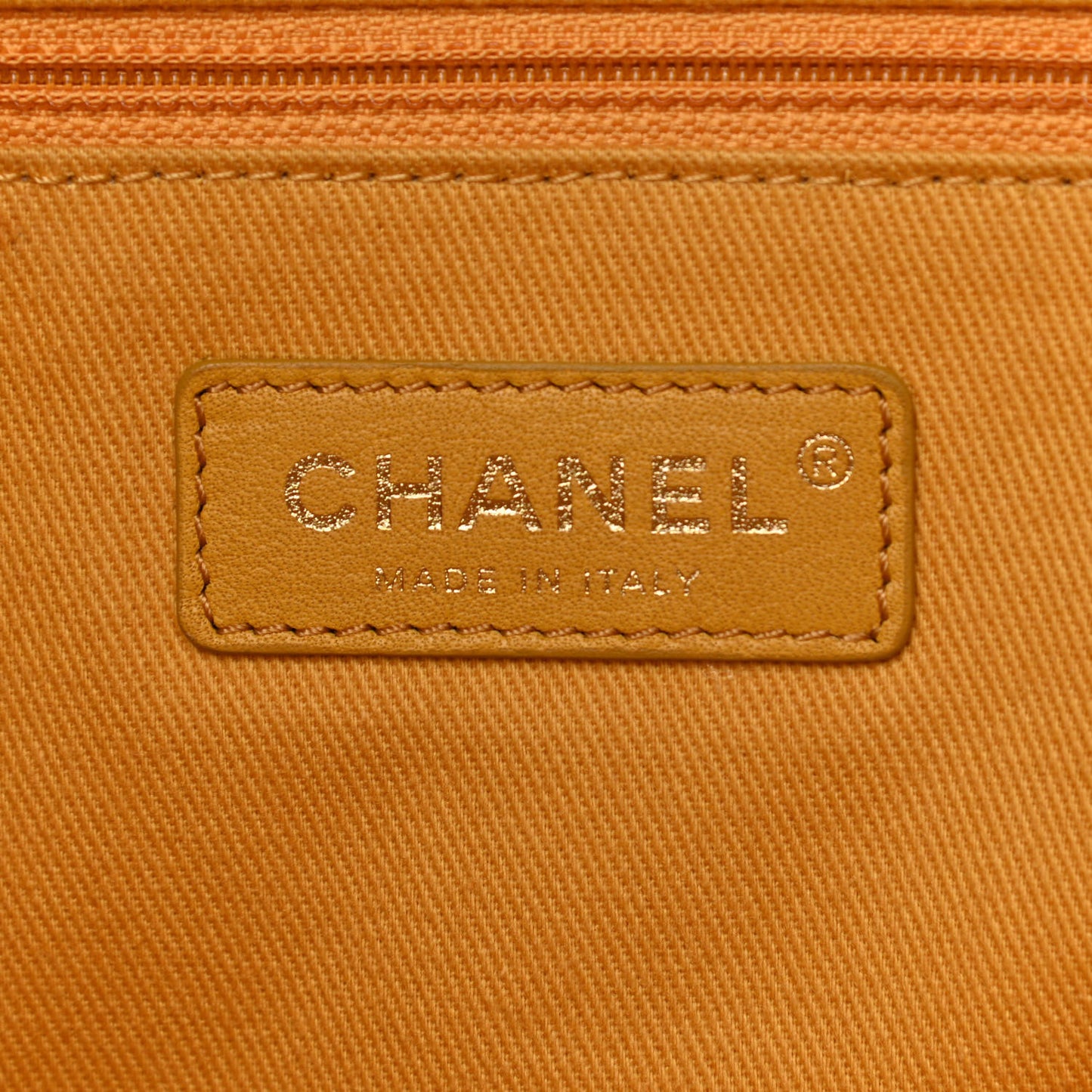 Lurex Canvas Small Deauville Tote Yellow