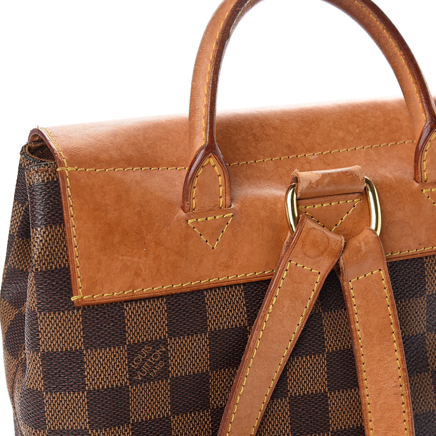 Damier Ebene Soho Centenaire Backpack