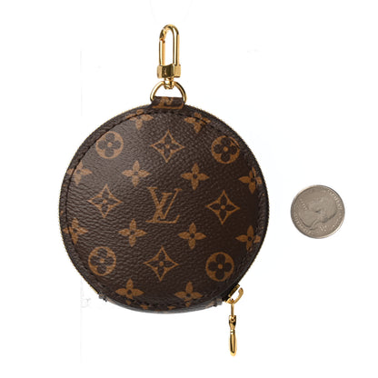 Louis Vuitton Monogram Multi Pochette Accessories Round Coin Purse 2 of 4