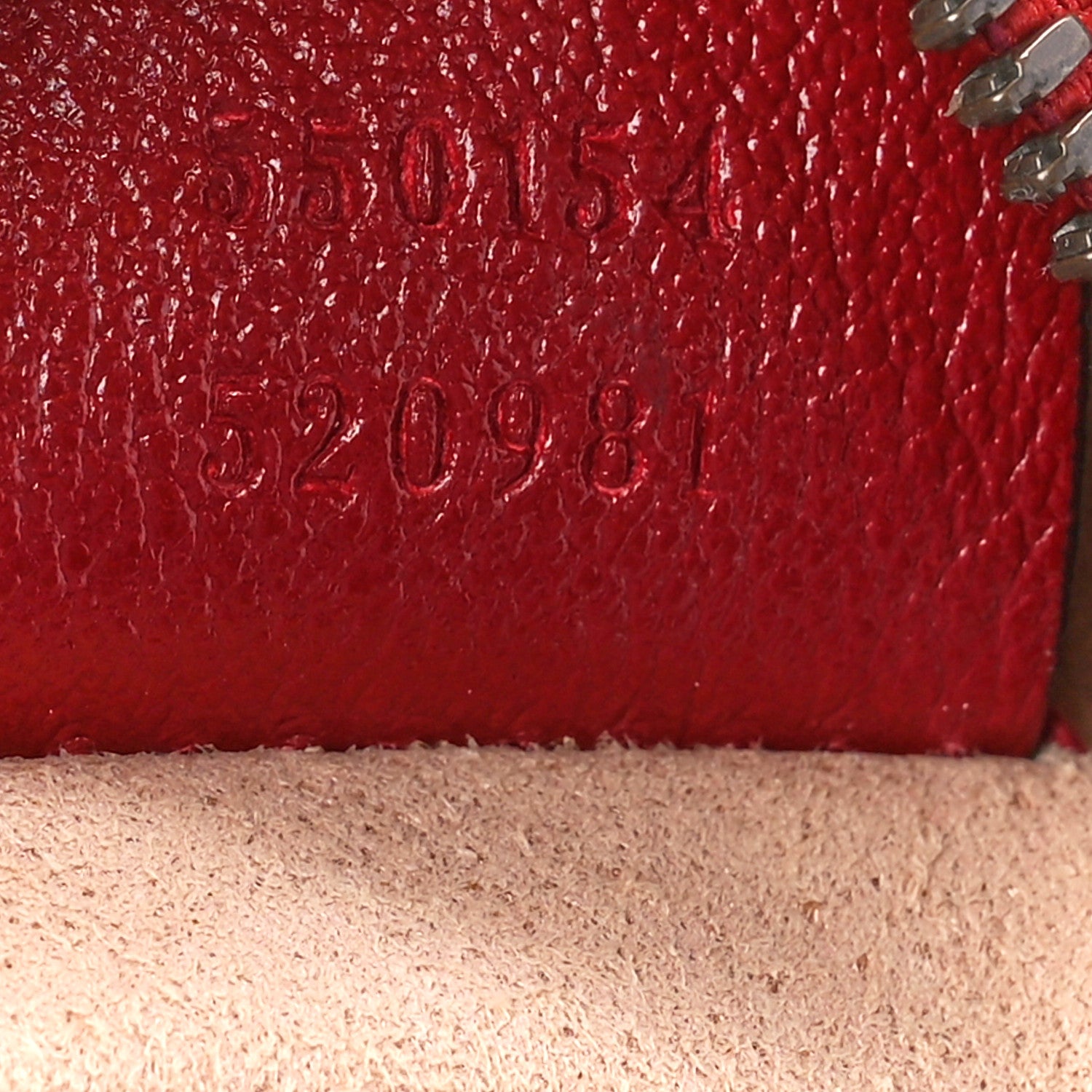Gucci Glazed Calfskin Matelasse Heart Mini GG Marmont Round Shoulder Bag Romantic Cerise 7 of 11