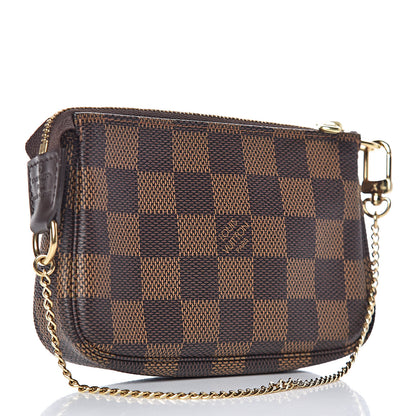 Louis Vuitton Damier Ebene Mini Pochette Accessories 3 of 7