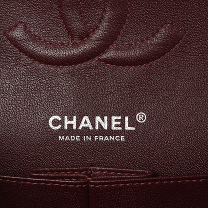 Chanel Lambskin Quilted Medium Double Flap Black 7 of 9