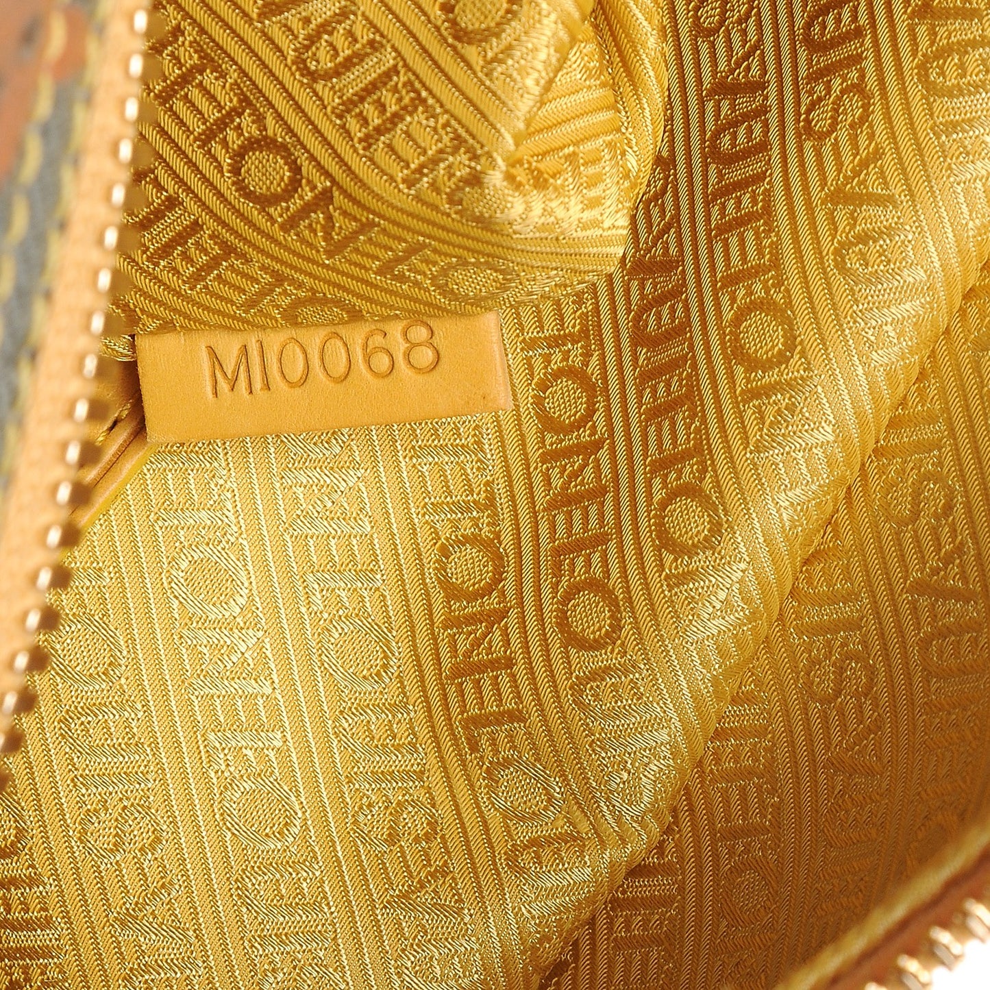 Monogram Pulp Defile Weekender PM Yellow